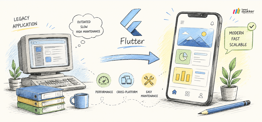 Migrating Legacy Apps to Flutter: A Complete Modernization Guide