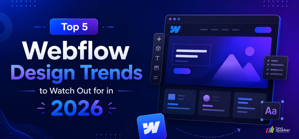 Top 5 Webflow Design Trends to Watch Out for in 2026