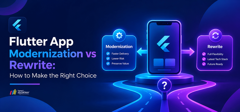 Flutter App Modernization vs Rewrite: How to Make the Right Choice