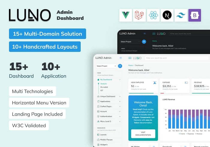 luno-admin-template-cover